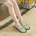 thumbnail image 5 of House Slippers for Women Men - Colorful Rubber Duck 1 Lightweight House Shoes Fuzzy Slippers, Soft Slip-On Cozy House Slippers for Woman Indoor Outdoor, 5 of 7