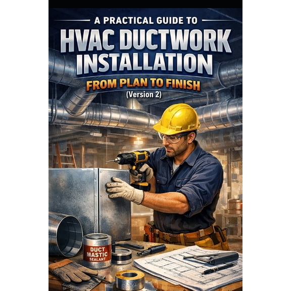 A Practical Guide to HVAC Ductwork Installation: From Plan to Finish (Version 2), (Paperback)