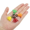 thumbnail image 4 of Unique Bargains 1.14' Fly Fishing Strike Indicators Stream Floating Hook Positioning Fishing Strike Indicator Foam, Orange, 4 Pack, 4 of 4