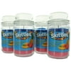 Skittles Scented Candle 4 Pack of 16 oz Triple Pour Jars - Pineapple/Mango/Strawberry