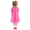 thumbnail image 5 of Wonder Nation Toddler Girls' Embroidered Mesh Dress with Flutter Sleeves, Sizes 12M-5T, 5 of 7