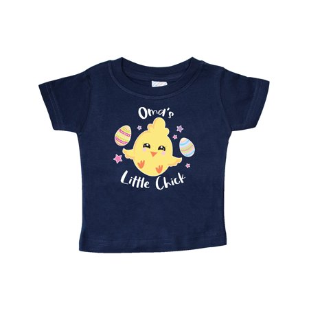 

Inktastic Happy Easter Oma s Little Chick Gift Baby Girl T-Shirt
