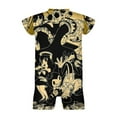 thumbnail image 6 of Bendy And The Ink Machine Baby Boy Girl Short Sleeve Romper Clothing Set Print Cartoon Baby Summer One Piece Jumpsuit, 6 of 8