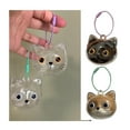 thumbnail image 3 of B Cat Hair Storage Bottle Keychain For Collecting Pet Fur Keepsake Memorial Gift For Cat Lovers Small Pet Memorial Accessory Portable Fur Holder Style B, 3 of 5