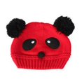 thumbnail image 4 of ZHAOCHENG Gorro de lana de punto con diseño de panda para bebés, niñas y niños, para invierno, 4 of 5
