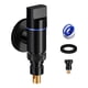 thumbnail image 4 of Grifo Para Lavadora De 1/2 Pulgada Con Válvula Para Tuberías De Agua De Inodoro Y Baño, Color Negro, 4 Unidades, 4 of 8