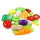 thumbnail image 2 of Paquete de 20 juegos de frutas para cortar juguetes simulados ños Rosado Sunnimix Simulación de frutas y verduras, 2 of 6