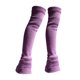 thumbnail image 3 of Calcetines sin pie para cubrir las botas de patinaje artístico. Calcetines para patinar sobre hielo. Calentadores de piernas para espectáculos y práct Púrpura, 3 of 8