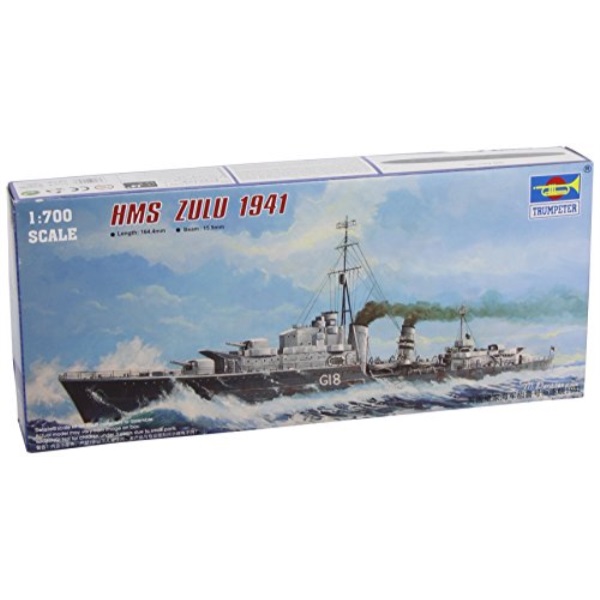 HMS Zulu Destroyer 1941