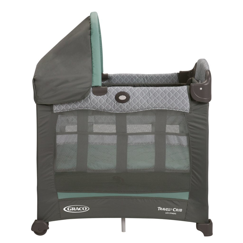 graco travel crib with stages