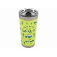 thumbnail image 2 of Camco CMC53321 20 oz Libatc Sketch Pattern Wrapped Tumbler, Green, 2 of 3