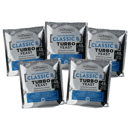Still Spirits Turbo Classic 8 Yeast (Pack of 5)