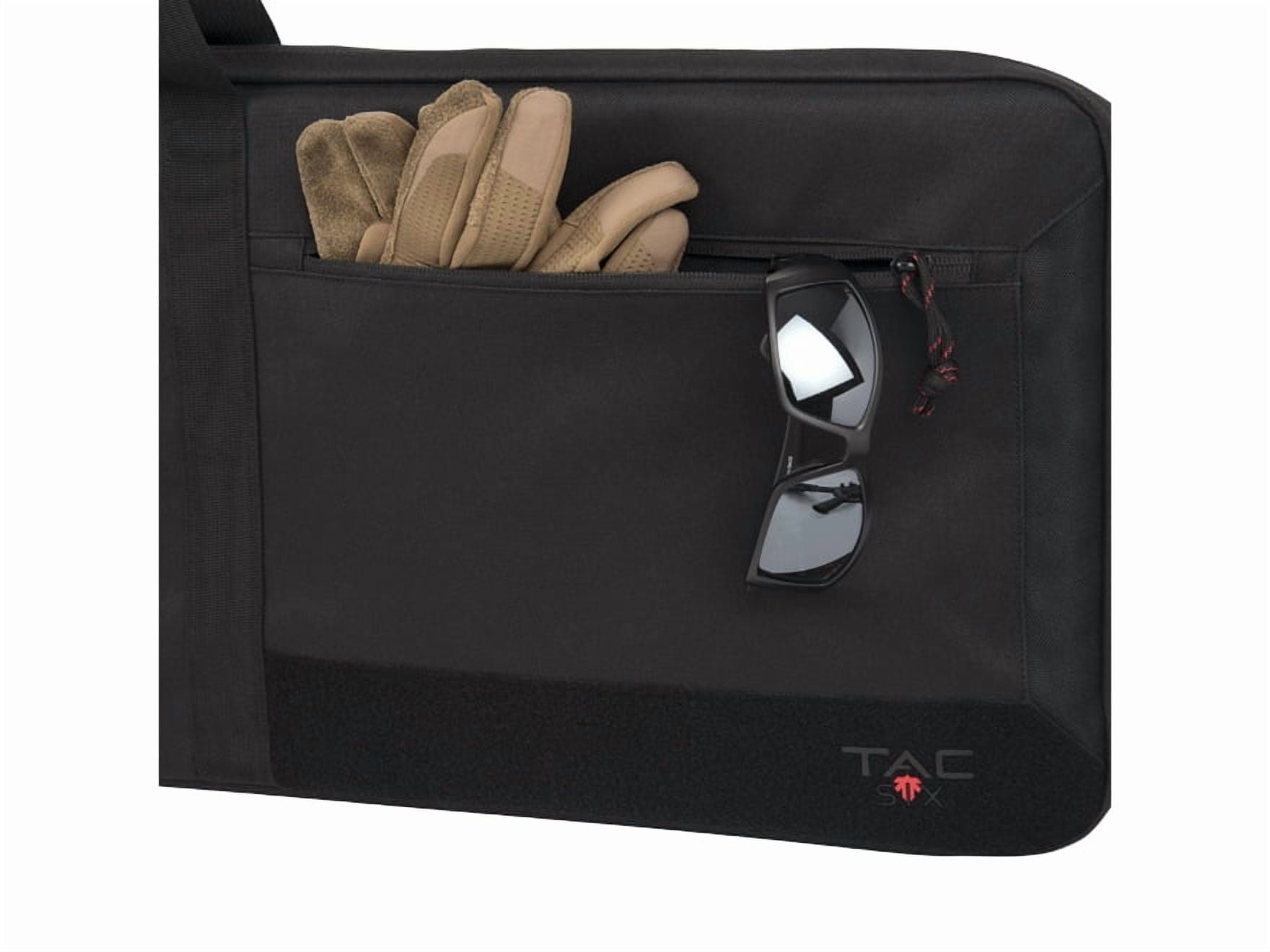 Tac-Six 46 In Lockable Division Gun Case, Black