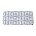 thumbnail image 1 of Abstract Computer Mouse Pad, Continuous Azulejo Inspired Folk, Rectangle Non-Slip Rubber Mousepad X-Large, 35" x 15" Gaming Size, White Multicolor, by Ambesonne, 1 of 2