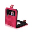 thumbnail image 2 of TECH CIRCLE Wallet Phone Case For Samsung Galaxy Z Flip 5,Premium PU Leather High-quality Durable Shockproof Full Body Protective Phone Cover With Magnetic Buckle Flip Card Pocket Case,Red, 2 of 8