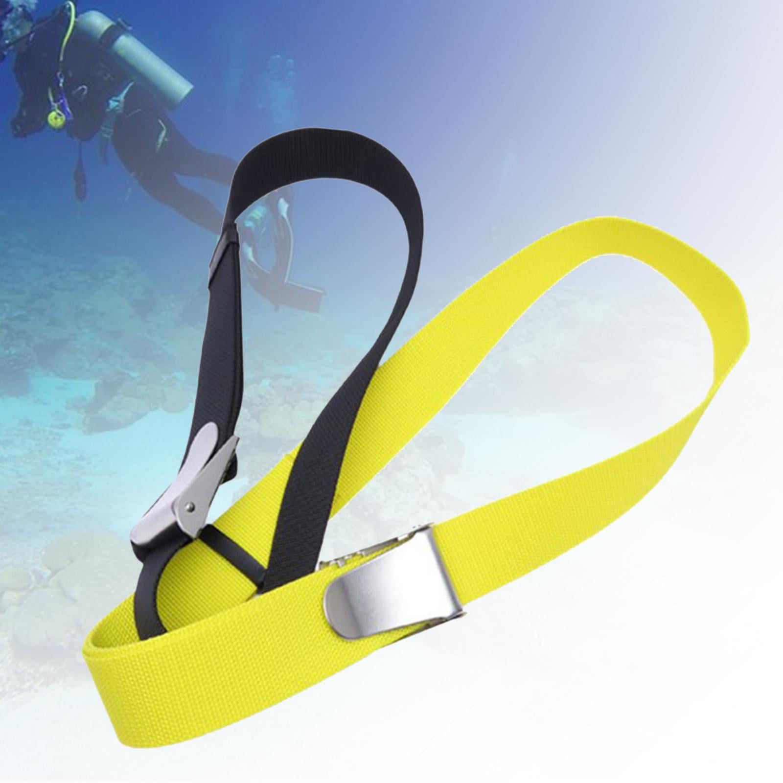 Diving Weight Belt Adjustable Weight Belt Pocket with Quick Release Buckle Snorkeling Counterweight Bag Diving Accessories for Outdoor Underwater Snorkeling 
