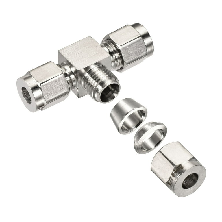 Stainless Steel 316 Male NPT BSPT ELBOW Double Ferrule