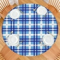thumbnail image 2 of Classic Buffalo Plaid Tablecloth with Red and Black Checkered Pattern, Retro Vintage Design, Rustic Farmhouse Style Table Cover, 2 of 3