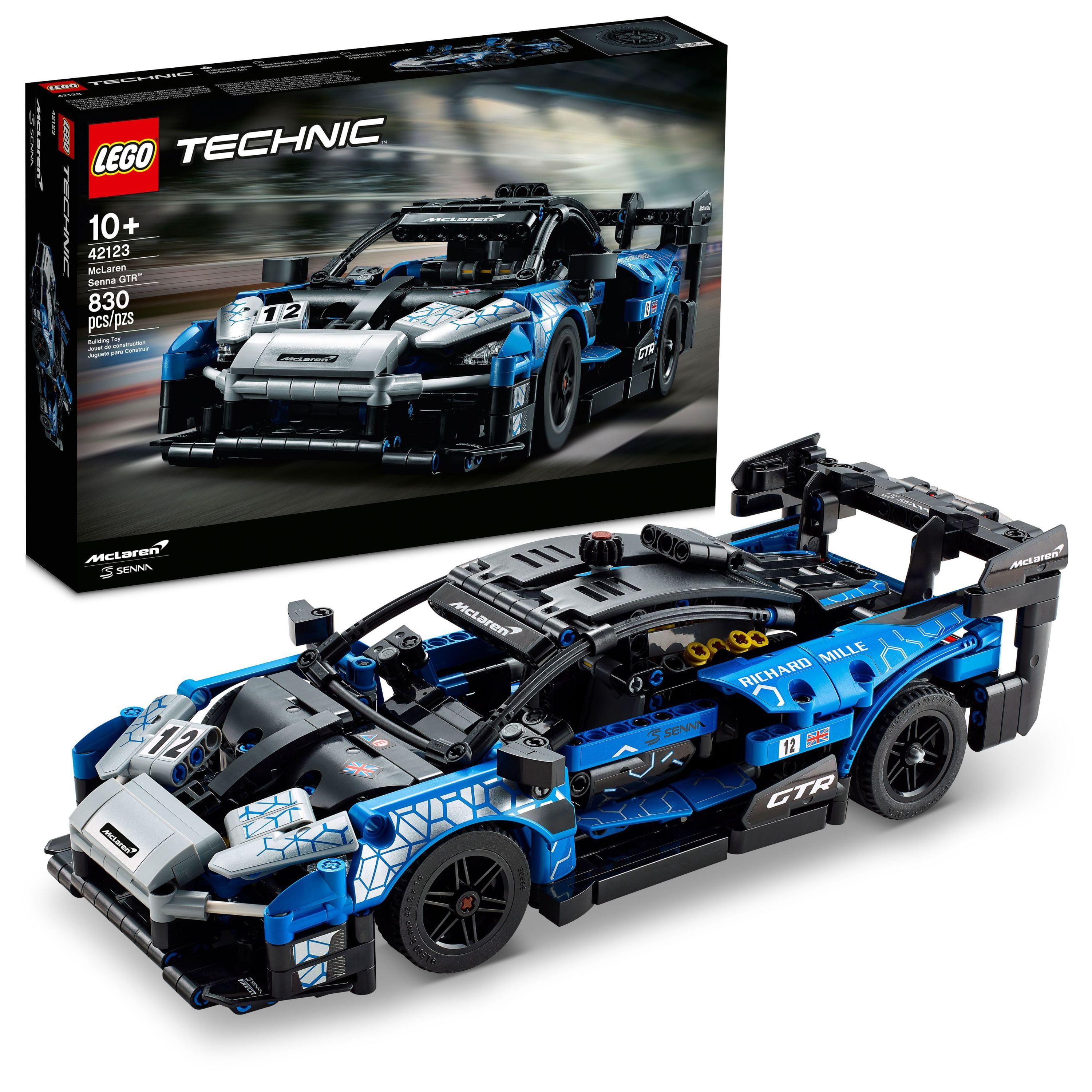 LEGO Technic McLaren Senna GTR 42123; Build and Display Model Building Toy (830 Pieces) picture pic