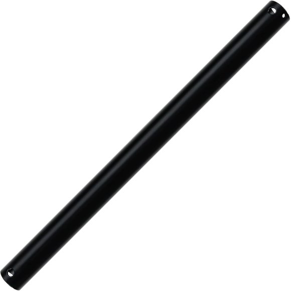 Ventilador de techo Downrod Sibosen, 8 pulgadas, color negro mate, hierro