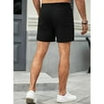 thumbnail image 4 of Alivor Men's Casual Shorts with Drawstring Waist, Lightweight Athletic Summer Lounge Shorts with Pockets, M-XXL, 4 of 7