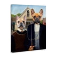 thumbnail image 2 of Stupell Industries Eclectic French Bulldogs Iconic Farmers Canvas Art, 30 x 40, by Grotto Studios, 2 of 8