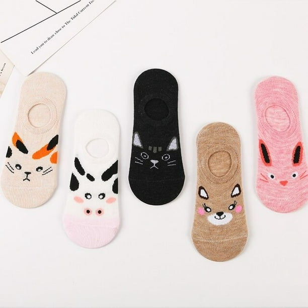 Harajuku Dog Women Socks Set Girls Cute Short Warm Kawaii Skarpety Sokken Calcetines Size 34-40 - Walmart.com