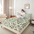 thumbnail image 4 of Manfei Animal Birds 4pcs Bed Sheets for Boys Girls Teens,Chic Flowers King Sheets,Exotic Style Super Cozy Sheet Set,Super Cozy Room Decor, 4 of 7