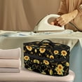 thumbnail image 2 of HELLHERO Handheld Travel Steamer Bag Most Iron Sunflowers & Music Notes Portable Steam Iron Case, Bag Only, 2 of 6
