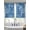 Navy Blue, variant on Navy Blue Coral Coastal Sheer Curtains 45 Inch Length 2 Panels Set, Ocean Nautical Seaside Beach Voile Window Treatment Rod Pocket Small Kitchen Curtains Drapes for Bedroom 52"x45"x2