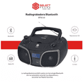 thumbnail image 4 of Radiograbadora Bluetooth Select Sound, Radio Fm, Entrada Usb negro, 4 of 4