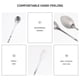 thumbnail image 5 of GOOHOCHY 4pcs Café de acero inoxidable con agitación de la cuchara Postre cucharas de mango largo Spoons, 5 of 8