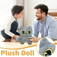 thumbnail image 4 of Tostada Soft Plush Cat Stuffed Animal Toy for Kids and Adults Cute Big Eyed Feline Plushie Collectible Gift for Home Decor, 4 of 5
