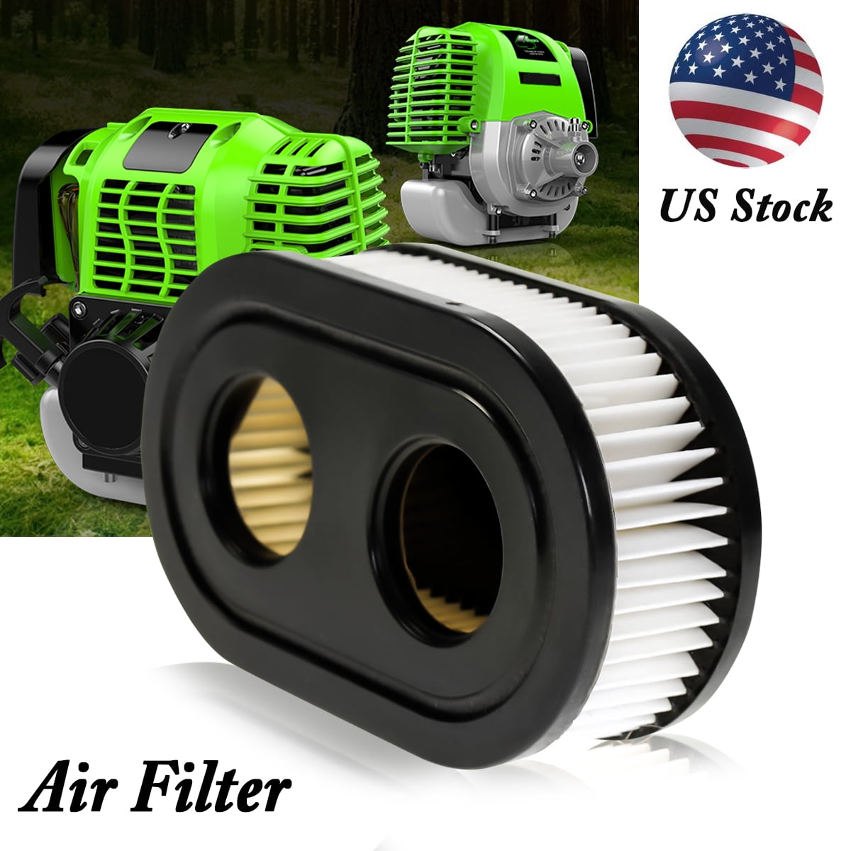 Lawn Mower Air Filter Cleaner For Briggs & Stratton 4247 5432 5432K 593260 798452 09P702 US
