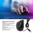 thumbnail image 4 of Wired Vertical Computer Mice, One Click Wake Up Right Hand Vertical Mouse Automatic Sleep Adjustable DPI  for Notebook PC, 4 of 8