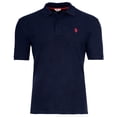 thumbnail image 1 of U.S. POLO ASSN. Polo de hombre - Piquet, logotipo bordado, algodón elástico Azul oscuro
 M (Medium), 1 of 3