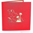 thumbnail image 4 of Tarjeta de felicitación emergente 3d de dinosaurio, tarjeta en blanco adecuada para la mayoría de las ocasiones, 4 of 4