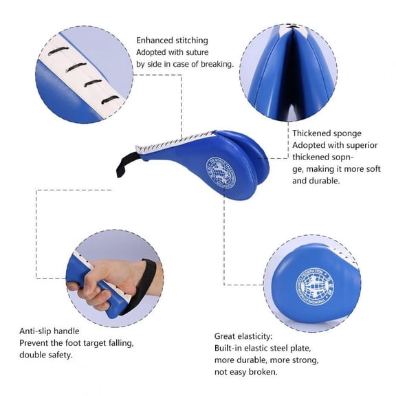 Double Kick Training Pad, Karate Target Tae Kick Target Pad For Professional Athlete For Amateur Fans