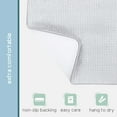 thumbnail image 4 of Vellux Bliss Memory Foam Bath Rug, 17" x 24", Light Grey, 4 of 8