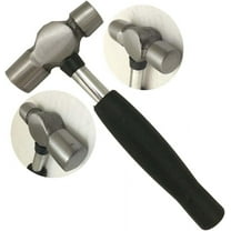 Artesia Tool 6 Inch Mini Ball Peen Hammer 4 Oz Rubberized Handle Great For Metalworking, Jewelry Design, Install Small Nails, Set Eyelets