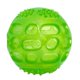 thumbnail image 1 of Pelota masticable para perros, con sonido, flotante e indestructible, de goma (verde)., 1 of 2