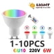 thumbnail image 2 of Control remoto infrarrojo LED RGBW GU10 AC220V 6W 24 teclas, atenuación de luces de color, adecuado para bares de fiesta, 2 of 4