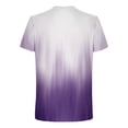 thumbnail image 5 of Qertyioot Hommes Imprimer Manches Courtes Col Rond T-shirt Casual Mode Manches Courtes Dégagement, 5 of 5