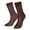 Coffee, variant on Spencer Mens Silk Sheer Nylon Dress Socks Ultra Thin Business Striped Socks, 5 Pairs