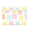 thumbnail image 7 of Yayeee Collapsible Cube Storage Bin with Lid Fabric Closet Decorative Basket with Handles, Cute Gummy Bears Pattern, 7 of 7