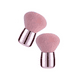 thumbnail image 1 of "2 Pzas Brochas Para Retiro De Polvo De Uñas O Rubor Malubero, Rosa ", 1 of 5