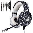 thumbnail image 1 of Audifonos Diadema Gamer Onikuma K5 Camuflaje Blanco Alta Fidelidad, 1 of 3