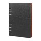 thumbnail image 1 of A5 Notebook 6 Holes PU Leather Cover Notebook (Black), 1 of 5