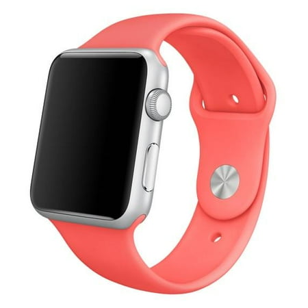 - LizaTech Soft Silicone Replacement Sports Band For Apple Watch - 38mm - Pink