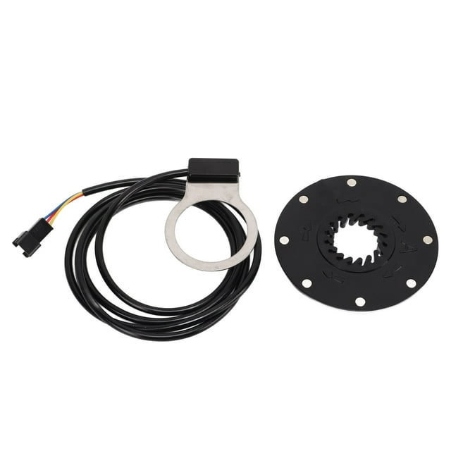 Sensor De Velocidad Del PAS, Asistencia 1:1 Resistente A Impactos Sensor De Asistencia De Pedal De Bicicleta Eléctrica Compacto De Bucle Magnético Dual Para